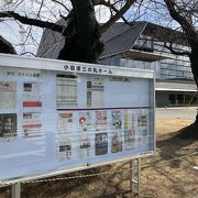 小田原城の馬出門前にあるホール