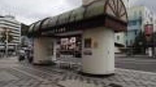 阿波おどりカラクリ時計は故障中でした。