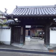 寺町にあるお寺のひとつです。