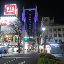 馬車道から「吉田橋」に入ってパチリ