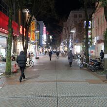 左手は「有隣堂書店本店」、文化的と感じる数少ない場所です