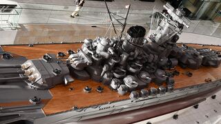 全長二十米超の戦艦大和