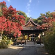 御祭神である三條家の邸宅がかつてあった場所