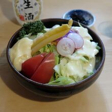 野菜サラダ(770円)