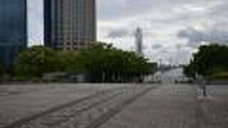 有明ジャンクション近くにある歩行者用の橋