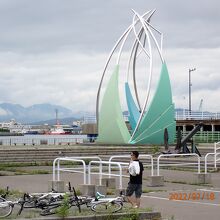 イカのモニュメント