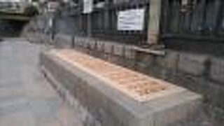 地元の人が春に良く利用するつぼ