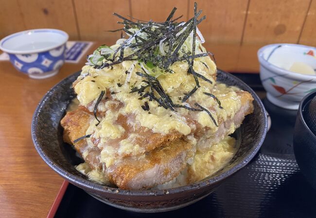 道の駅のカツ丼