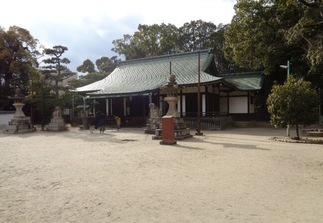 大阪府豊中市に鎮座される原田神社　本殿は重要文化財