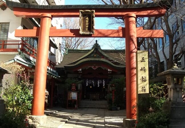 水道橋にある三崎稲荷神社