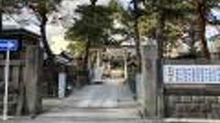 小田原城の近くにある神社
