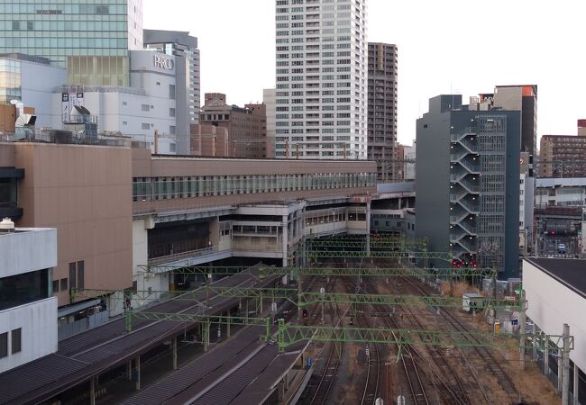 仙台駅ビルにある秘密基地空間