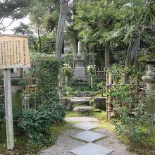 源頼政公の墓所がありました