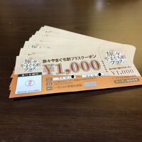 この旅最後のクーポン1人3000円　道の駅と空港で使いました