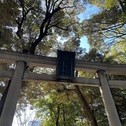 静かな神社です