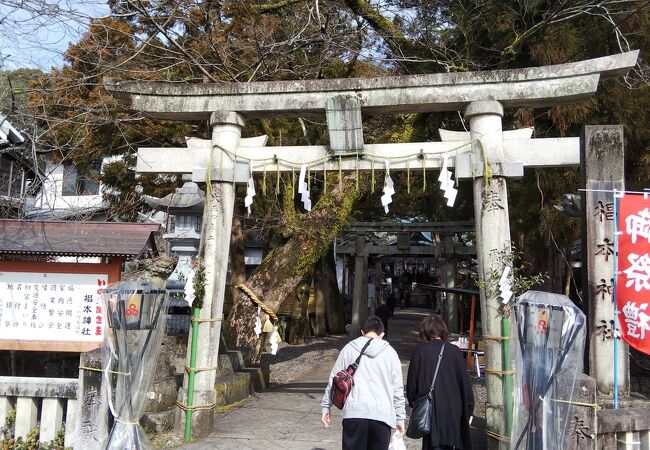 歴史あり、由緒あり、厳かな神社