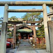 近江町市場のすぐ近くにある市姫神社は近江町市場の守護神