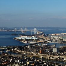 瀬戸大橋の風景。