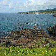 奇岩奇石の海岸