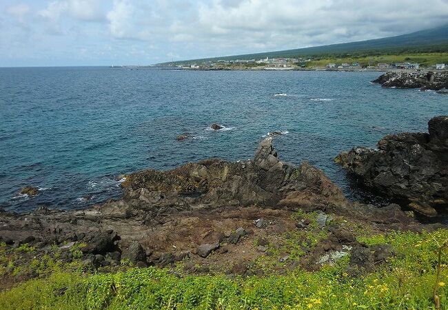 奇岩奇石の海岸