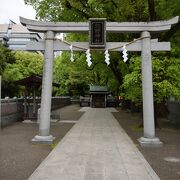 増上寺の一角にある神社