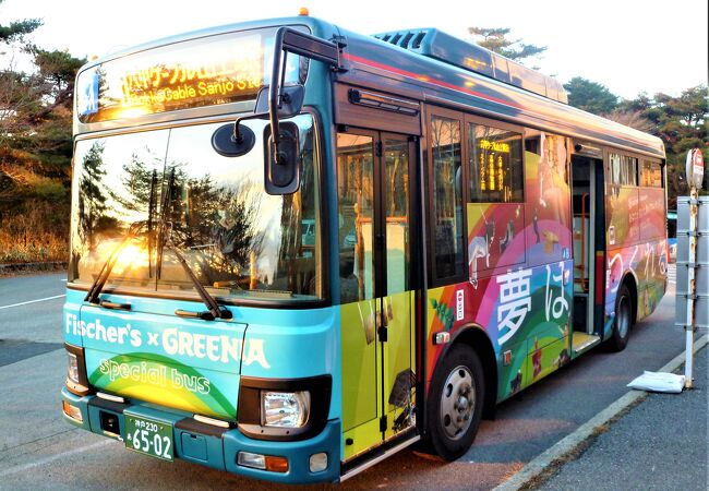 六甲山頂駅→<六甲山上バス>→六甲ケーブル山上駅