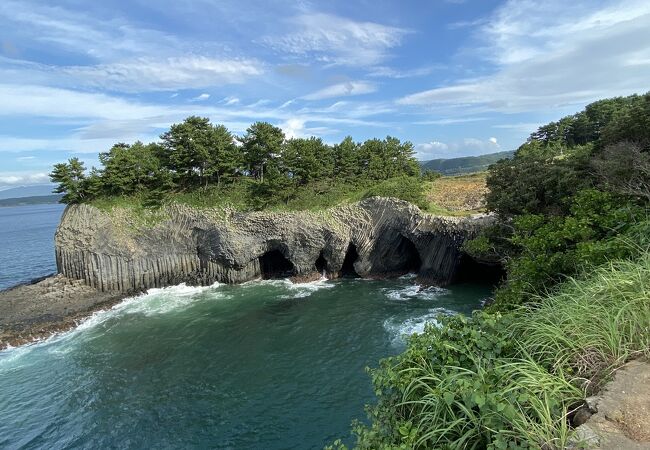 七ツ釜展望台