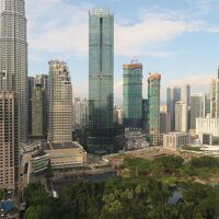 KLCC公園やペトロナス・ツイン・タワーも一望できるのがよし