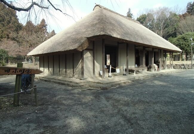 江戸時代末期に建てられた住宅を移築復元