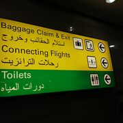 カイロ空港に到着