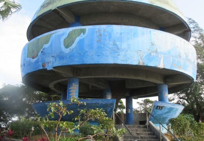 沖縄戦の激戦地跡にある公園