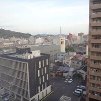松山市街地が一望。