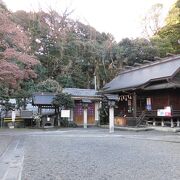 おごそかな雰囲気の神社