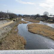 御薗橋付近の賀茂川