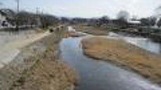 御薗橋付近の賀茂川