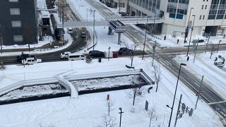 札幌雪まつりの大通り会場スタート地点