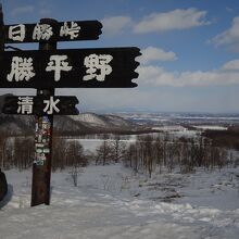 広大な十勝平野が見渡せます