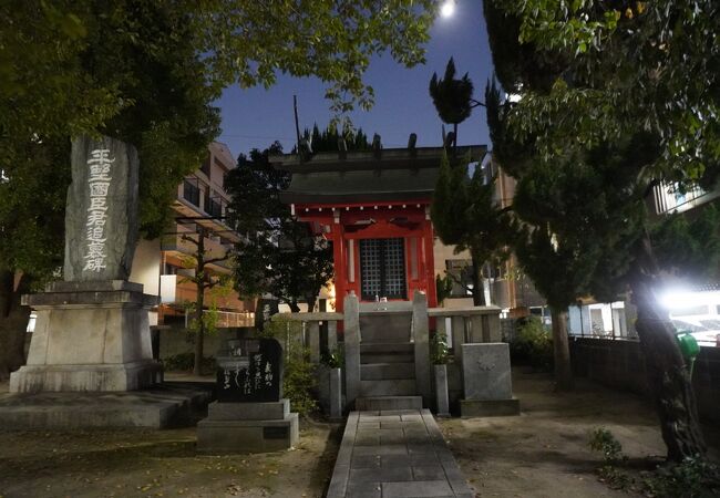 福岡藩の勤王の志士、平野國臣を祀った神社