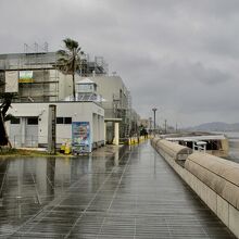 砂むし会館付近