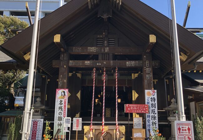 小さいけれど地域で愛されている神社です