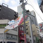 名古屋駅の近くの市場