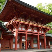 大宮公園の中にある一宮神社