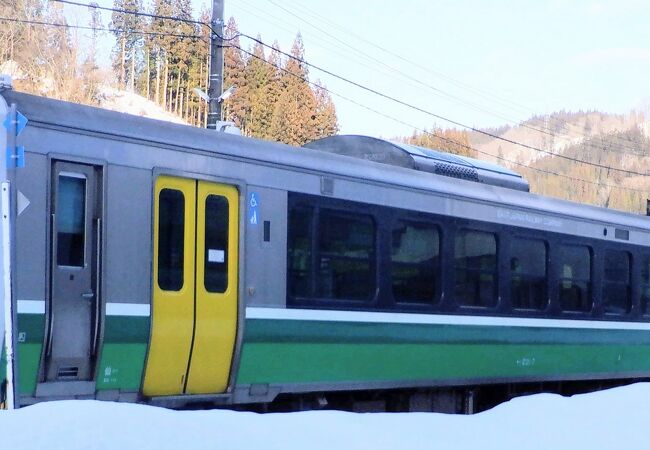 山間部に入ると、綺麗な風景が続きました。