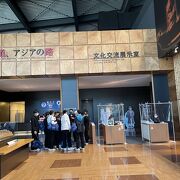 展示が素晴らしい