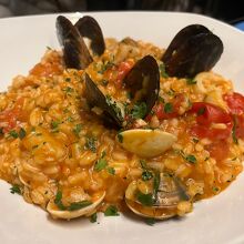 熱々のリゾット