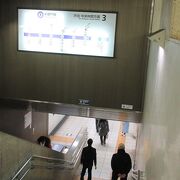 九段下駅から大手町駅まで乗車しました。