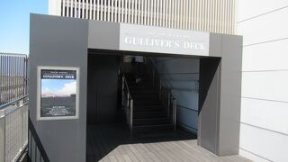 羽田第１ターミナルの一番上の展望デッキ