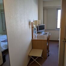 部屋に入った所