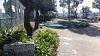 遠くまで見通すことができる景観の良い公園