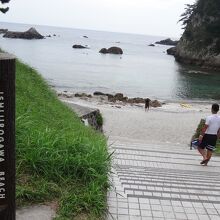 石白川海水浴場